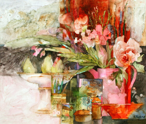 Pink Still Life at Rauffet