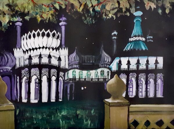 Brighton Pavilion by Night